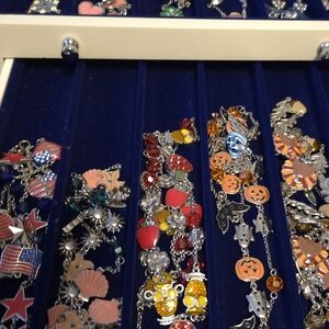 12-Month Colorful Charm Necklaces